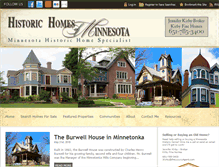 Tablet Screenshot of historichomesofminnesota.com